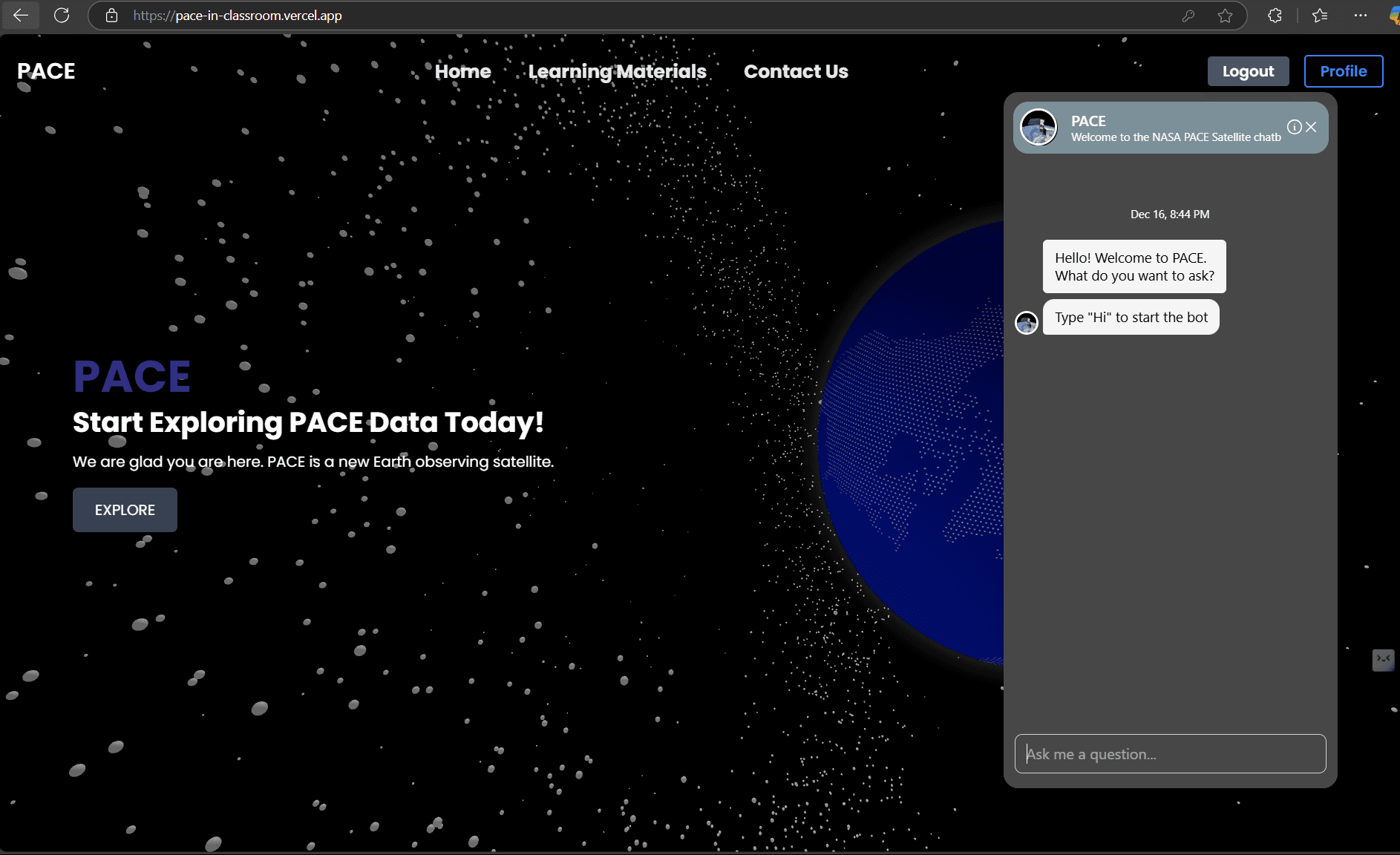 PACE in the Classrooms